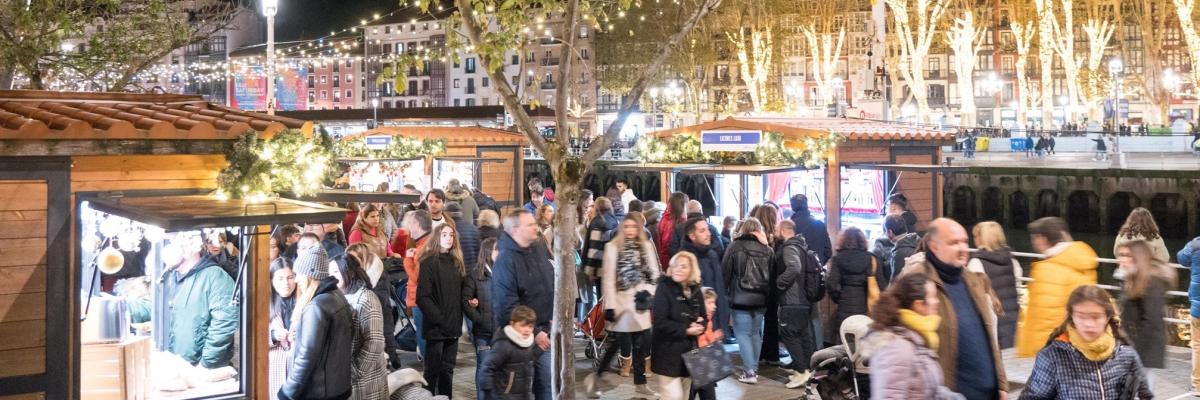 Cómo disfrutar los mercados navideños de Bilbao sin acabar con dolor lumbar o sobrecargas